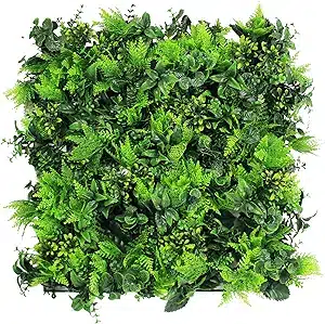 Faux Shrubs Fence Mat