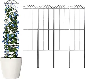 Metal Garden Trellis for Climbing Plants