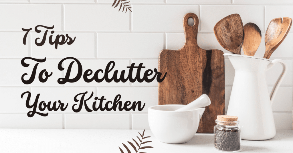 cluttered kitchen