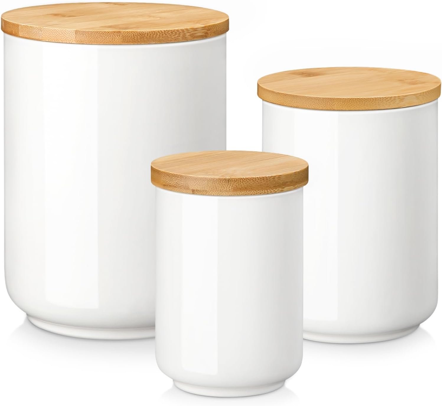 Ceramic Kitchen Canisters for Countertop