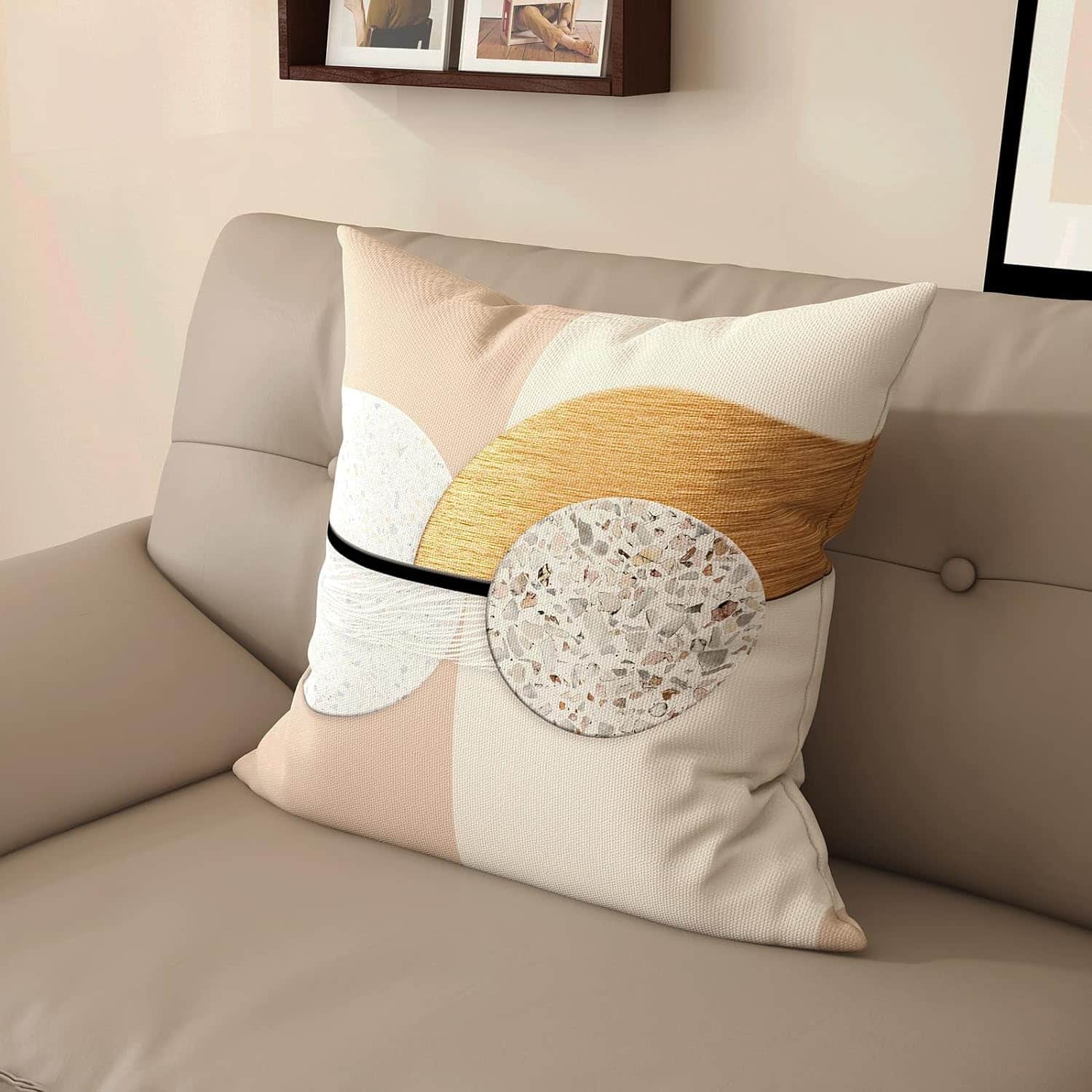 Earth-tone Pillow Case