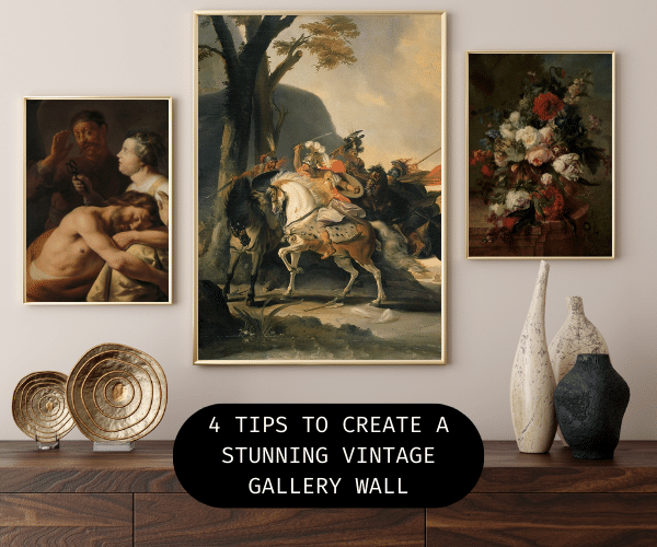 4 Tips to Create a Stunning Vintage Gallery Wall