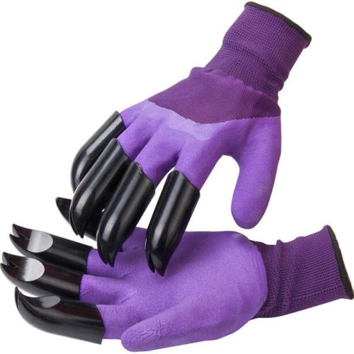 garden gloves with claws